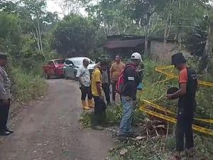 Jalan Penghubung Desa di OKU Selatan Longsor, Warga Diimbau Waspada Melintas