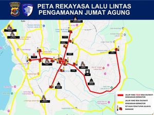 Jalan di Labuan Bajo Ditutup Saat Prosesi Silentium Magnum Jumat Agung