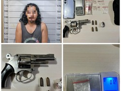 Sembunyikan Senpira di Bawah Kasur, Pengedar Sabu di Lahat Ditangkap