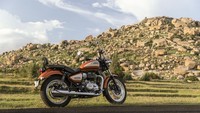Royal Enfield Meteor 350 Sundowner Orange Meluncur di RI, Harga Rp 130,6 Juta