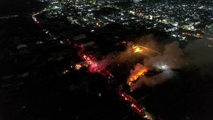 Potret Sisa-sisa Kebakaran Besar SPBE Cimuning Bekasi