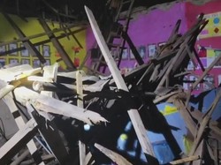 Sudah Lama Lapuk, Atap Ruang Kelas PAUD di Pandeglang Ambruk