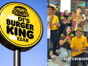 Gantian! Kini Gerai Burger Populer di Dunia Promosikan Burger Aldi Taher