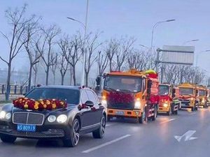 Viral Pengantin Pria Bawa 9 Truk Septic Tank untuk Iring-iringan Pernikahan