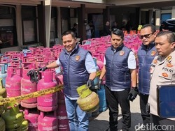 Komplotan Pengoplos LPG di Karanganyar Raup Untung Rp 1 M per Bulan