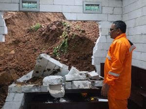 Lahan Kopdes Merah Putih di Tulungagung Longsor Ancam Belasan Rumah Warga