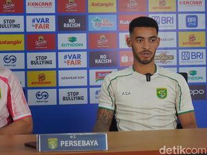 Ekspektasi Tinggi Jefferson da Silva Saat Persebaya Hadapi Persita