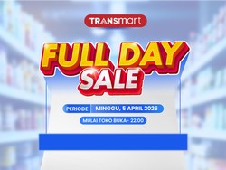 Transmart Full Day Sale Besok Datang Lagi Bosku! Serbu Gebyar Diskon 50% + 20%