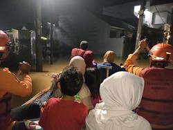 Banjir 2 Meter Sempat Rendam Perumahan di Bogor, 1.377 Warga Terdampak