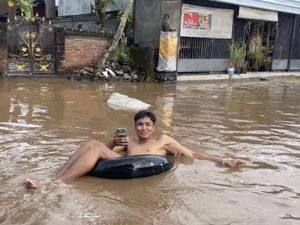 Hujan Deras Guyur Jembrana, 4 Desa di Mendoyo Terendam Banjir