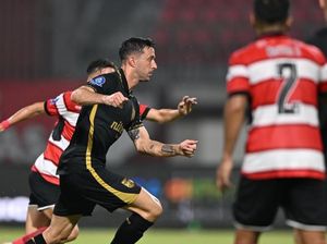 Babak Pertama Madura United Vs Borneo FC 1-1: Ada Gol Cepat dan Bunuh Diri