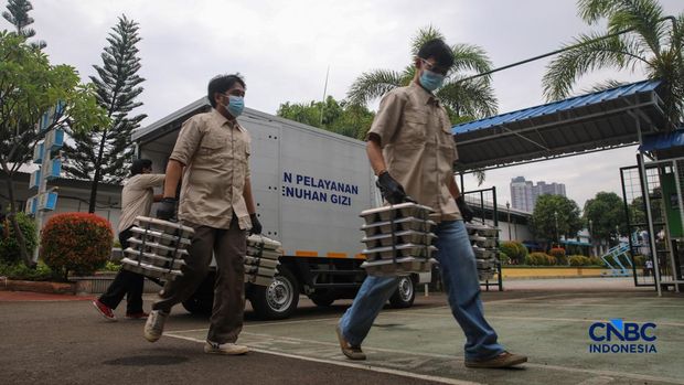 Makan Bergizi Gratis (MBG). (CNBC Indonesia/Fiasal Rahman)