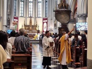 Video: Katedral Jakarta Gelar Empat Sesi Misa Kenaikan Yesus Kristus