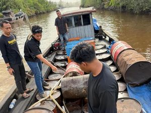 Polda Riau Bongkar Mafia Solar Bersubsidi, 4 Tersangka Ditangkap