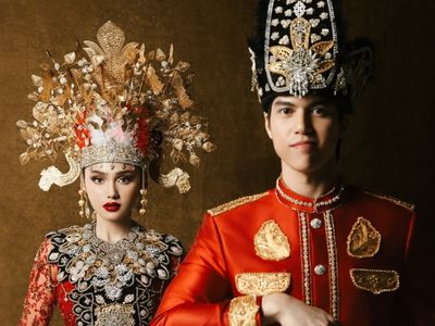 Foto Prewedding Syifa Hadju-El Rumi, Tampil Tradisional Dengan Adat Gorontalo