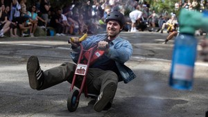 Balapan Big Wheel Warnai Jalanan San Francisco