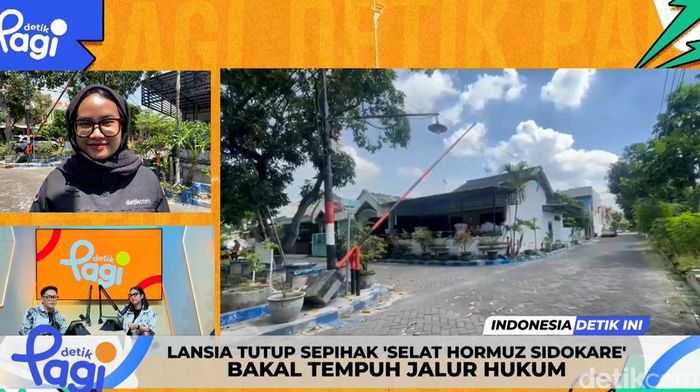 Video: Lansia Tutup Sepihak Selat Hormuz Sidokare Bakal Tempuh Jalur Hukum