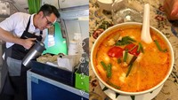 Foodies! Ben Kasyafani Asyik Kulineran di Bangkok hingga Madinah