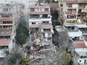 Video Horor Hulu Ledak Iran Masih Tertanam di Haifa, Bisa Meledak Kapan Saja