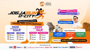 Jogja Run D-City 2026 Siap Hadirkan Kenangan Berkesan, Daftar Sekarang Juga!