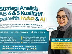 Analisis Data Lebih Cepat? Ikuti Webinar Nasional Analisis Data Kualitatif Bareng Expert