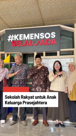 Saifullah Yusuf Dorong Sekolah Rakyat dengan Fasilitas Modern