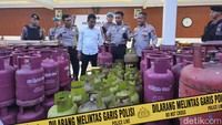 Gudang Pengoplos LPG di Karanganyar Digerebek, Sebulan Raup Rp 750 Juta