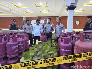 Gudang Pengoplos LPG di Karanganyar Digerebek, Sebulan Raup Rp 750 Juta