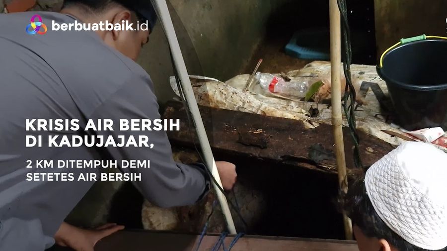 Video: Krisis Air Bersih di Kadujajar, 2 Km Ditempuh Demi Setetes Air Bersih