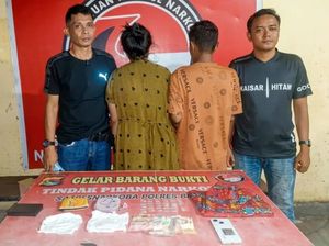 Jualan Sabu, Pasutri Bima Ditangkap di Rumahnya Saat Menunggu Pembeli