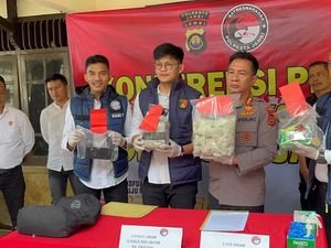 Polisi Gagalkan Peredaran 2 Kg Sabu-5.051 Butir Ekstasi di Jambi