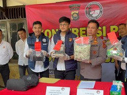 Polisi Gagalkan Peredaran 2 Kg Sabu-5.051 Butir Ekstasi di Jambi