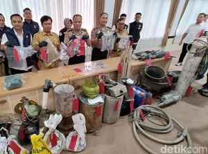 Polisi Bongkar Tambang Emas Ilegal di Banyumas, 3 Orang Jadi Tersangka