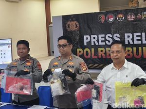 Polisi Ciduk Bandar yang Mau Ambil Paket 1 Kg Sabu di Kantor Ekspedisi