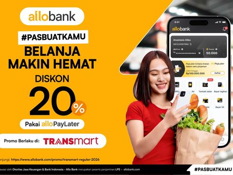Promo Transmart dengan Allo PayLater