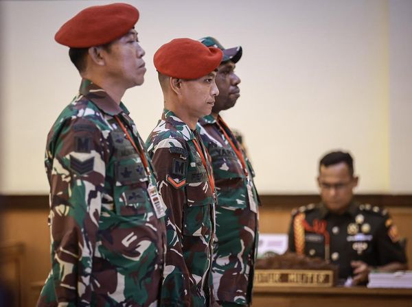 Kasus Pembunuhan Kacab Bank, 3 Anggota TNI Jalani Sidang Perdana