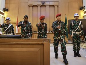 1 Prajurit TNI Terdakwa Pembunuhan Kacab Bank Tak Ditahan, Ini Kata Oditur