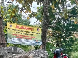 Polisi Tutup 5 Tambang Ilegal di Gunungkidul