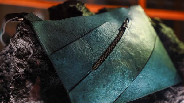 Tas dari Kolagen Fosil T. rex Dipamerkan di Amsterdam