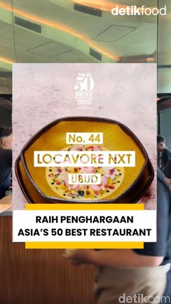 Video Locavore NXT di Ubud Masuk Daftar Restoran Terbaik Asia 2026