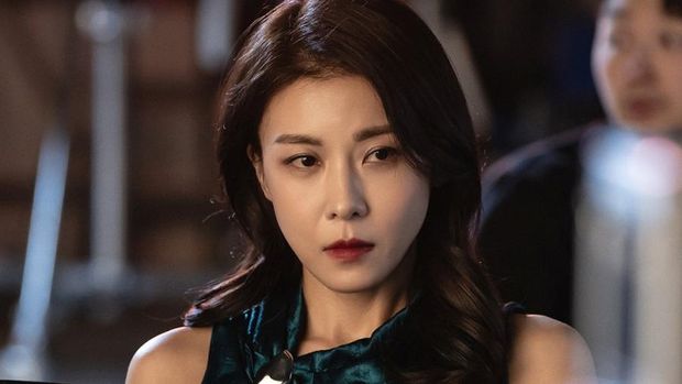 Ha Ji Won dalam drama Korea Climax.