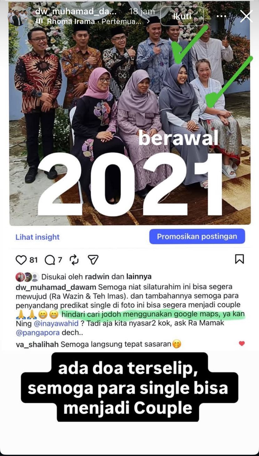 Inayah dan Muhammad Salahuddin