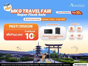 MKG Travel Fair 2026 dari Antavaya Kembali Hadir, Banyak Promo Liburan Hemat!