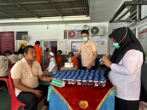 Cegah Peredaran Narkoba di Tahanan, 318 Napi Lapas Gorontalo Dites Urine