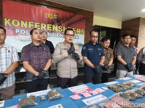 Polresta Denpasar Ringkus 42 Pengedar-Sita 2.135 Butir Ekstasi