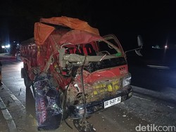 Kecelakaan Beruntun Libatkan 2 Truk-Bus Borlindo di Pangkep, 1 Orang Tewas
