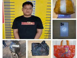 Polisi Nyamar Jadi Pembeli, Pengedar Sabu 1 Kg di Palembang Ditangkap