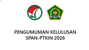 Link Pengumuman SPAN PTKIN 2026 Jam 3 Sore Ini, Begini Cara Lihatnya!