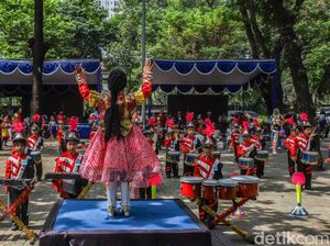 Anak-anak TK Bekasi Unjuk Bakat di Porseni Ancol