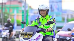 Bripka Mahir Gagas Kembali ke Jalan Benar, Edukasi Warga Tertib Lalu Lintas